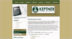 Desktop Screenshot of keptnertax.com